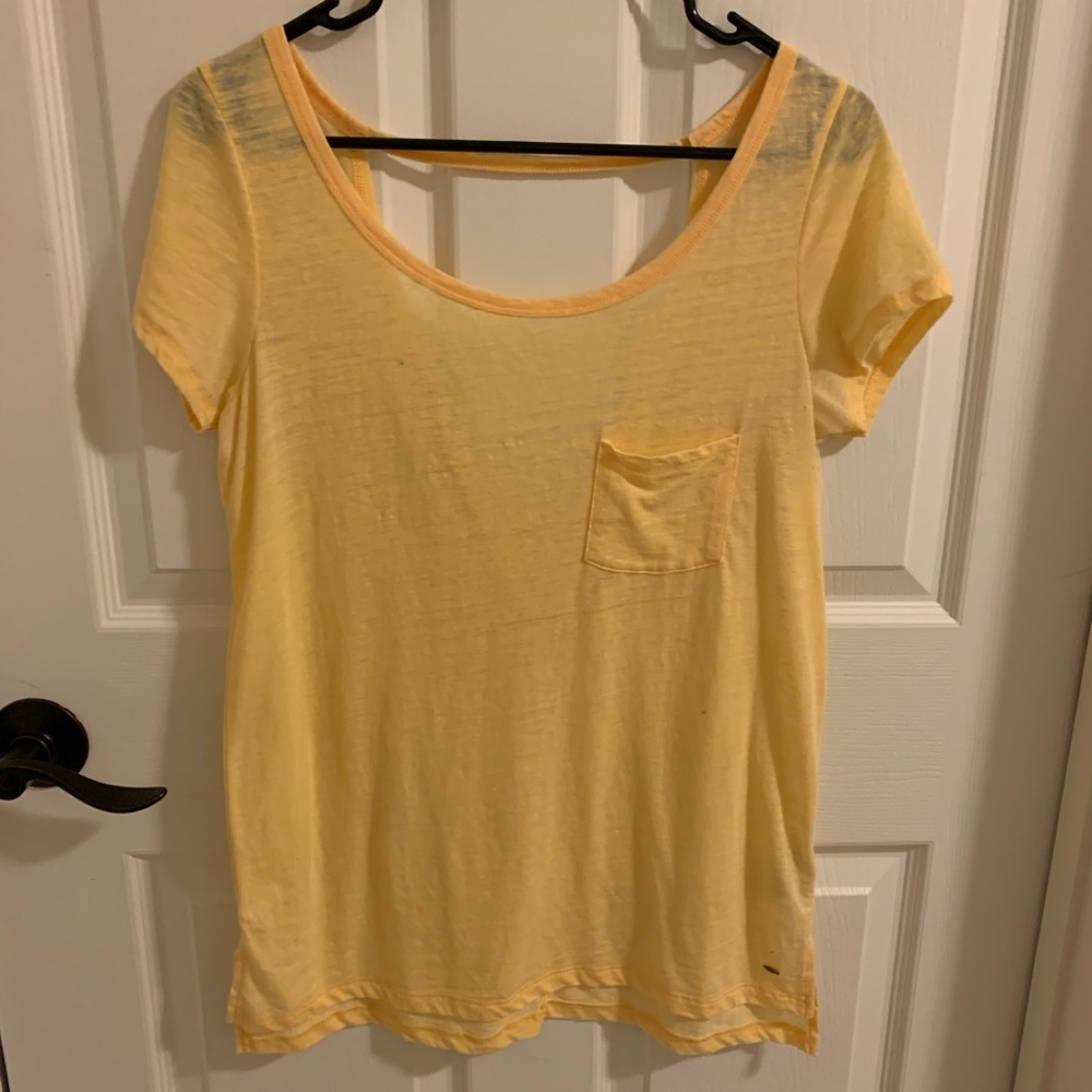 Open Back Shirt